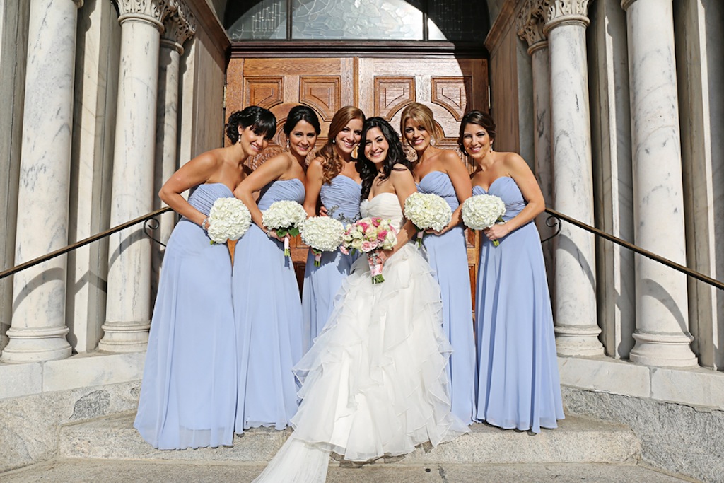 Periwinkle Baby Blue Bridesmaid Dresses