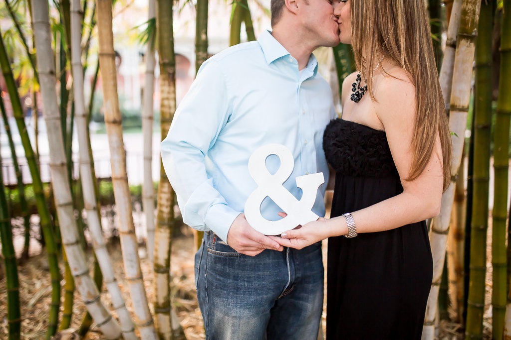 Downtown Tampa Univeristy of Tampa Wedding Engagement Session