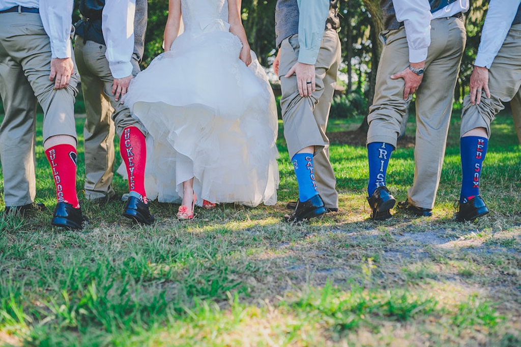 Groomsmen Socks - Funny Wedding Picture