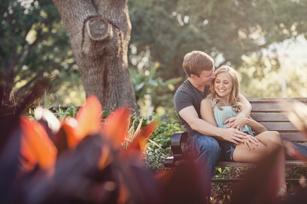 St. Pete, FL Wedding Engagement in the Park