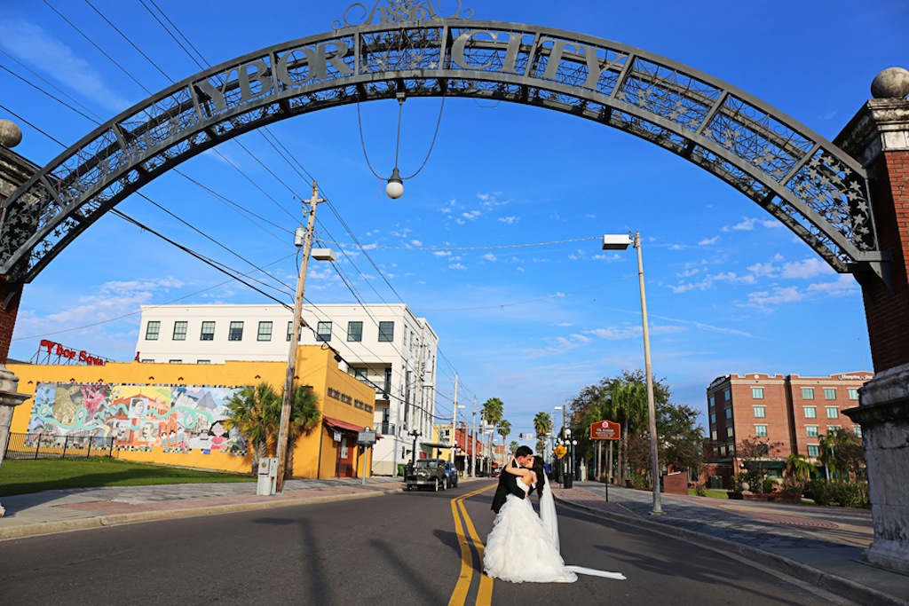 Ybor City Bride and Groom