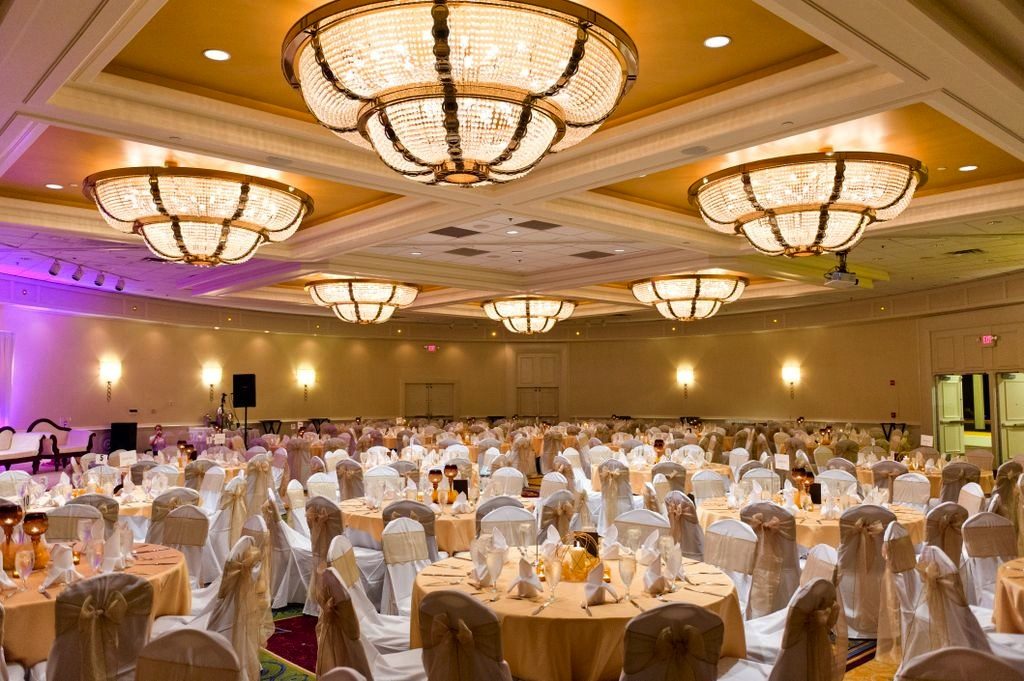 Large Wedding Ballroom Venue at Tampa Airport Marriott TPA