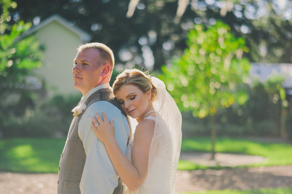 Country Rustic Bride & Groom on Wedding Day | Regina as the Photographer