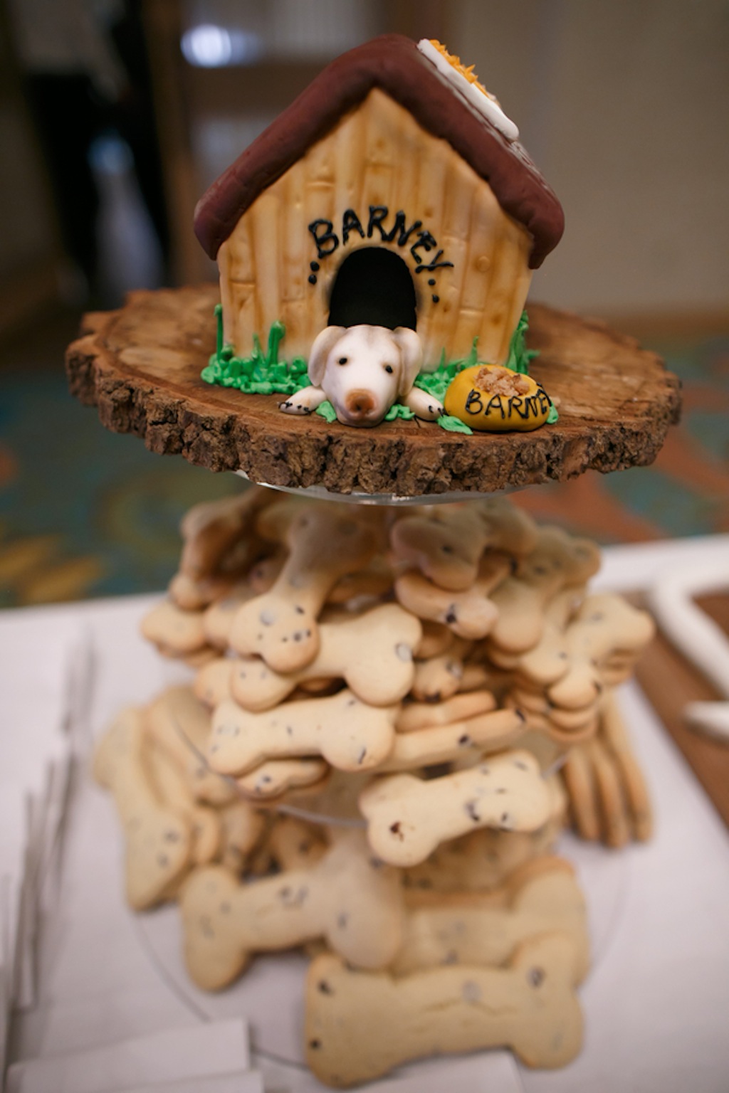 Labrador Wedding Dog Groomsmen Cake