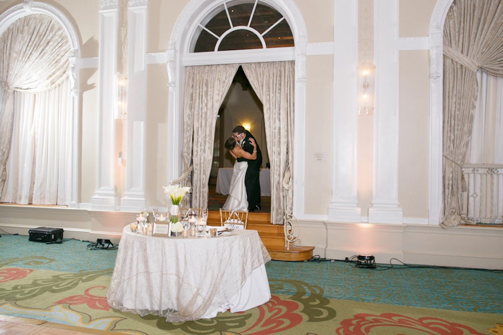 Bride and Groom Wedding Entrance | Renaissance Vinoy Wedding Reception