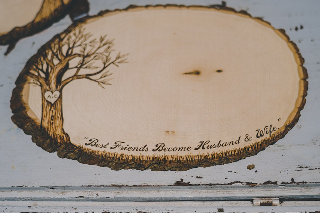 Wooden Tree Wedding Guestbook