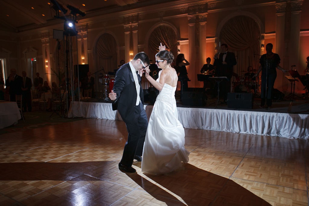 Bride and Groom Wedding Entrance | Renaissance Vinoy Wedding Reception