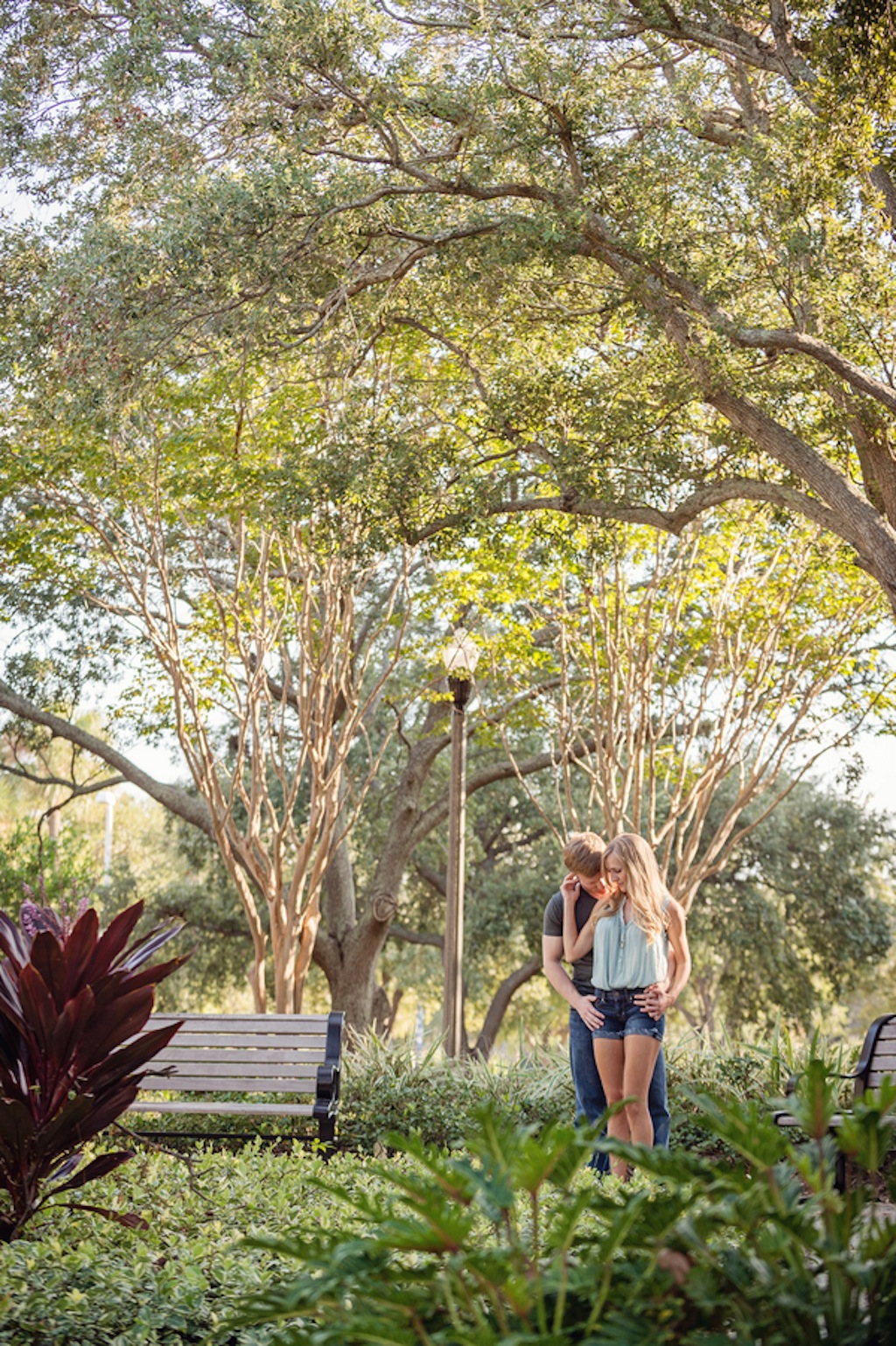 St. Pete, FL Wedding Engagement in the Park