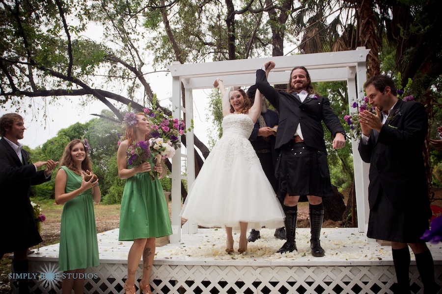 Tampa Bay Area Renaissance Festival Wedding Ceremony