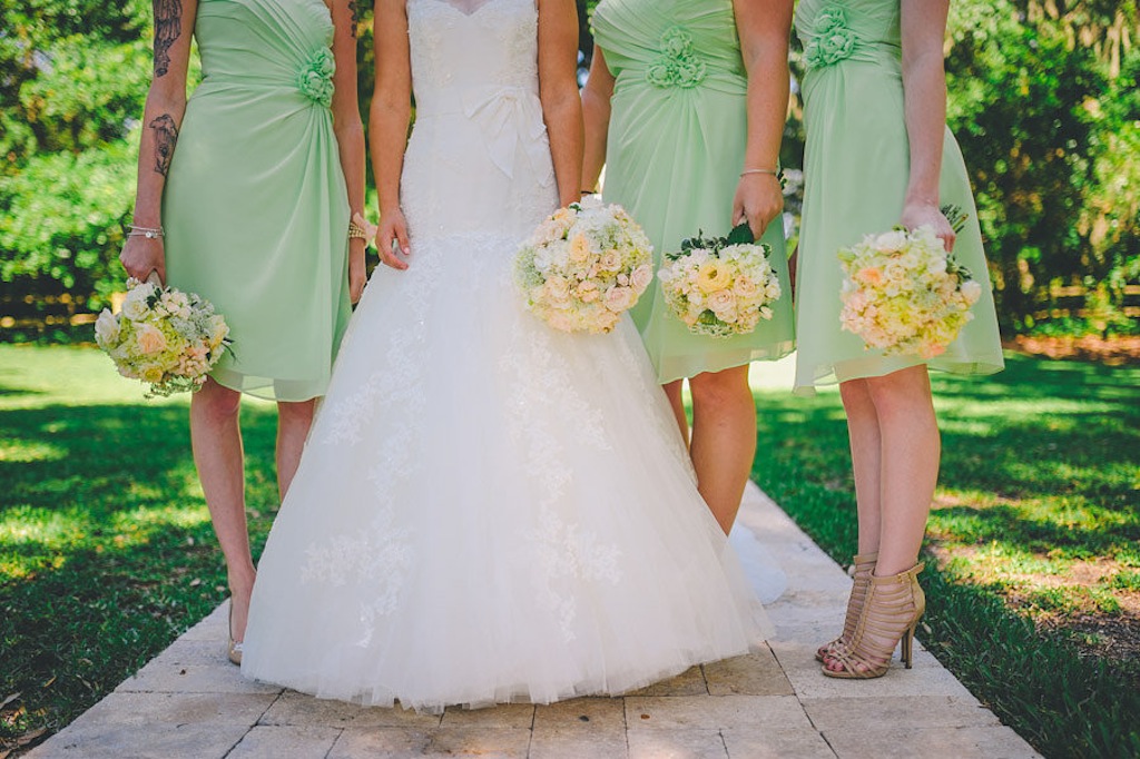 Mint Green Bridesmaid Dresses