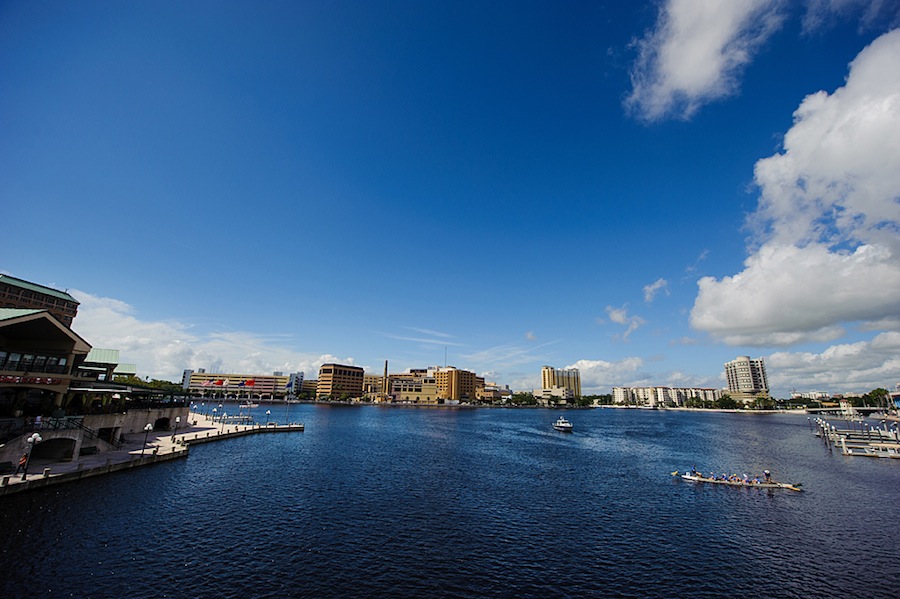 View of Harbor Island, Tampa, Fl