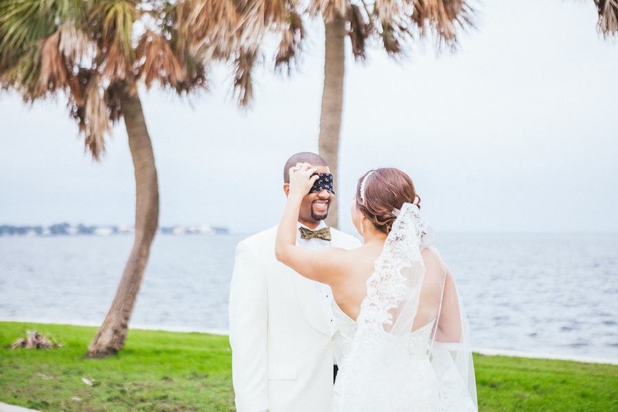 Bride and Groom First Look |Rad Red Creative