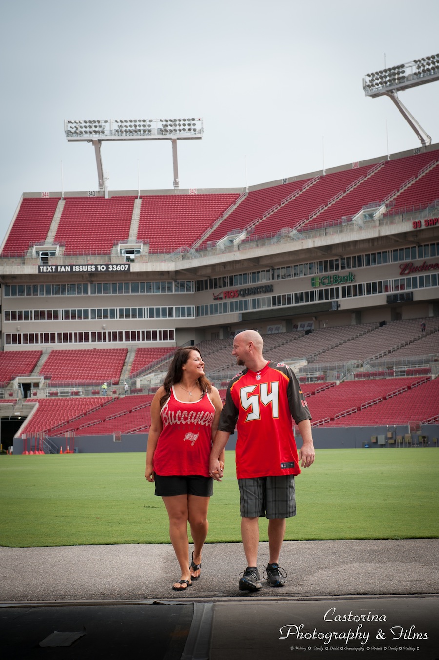 Raymond James Stadium, section 312, home of Tampa Bay Buccaneers