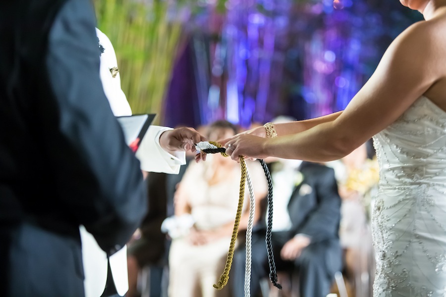 Bride and Groom Unity Ceremony | Tying the Knot Rope Ceremony