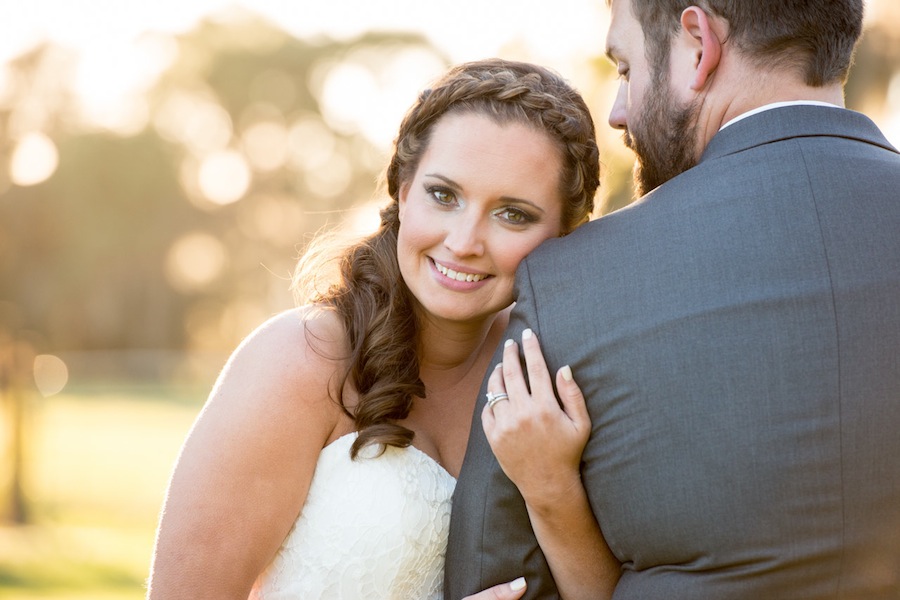 Rustic, Country Bride with Braided Hair | Jeff Mason Photography
