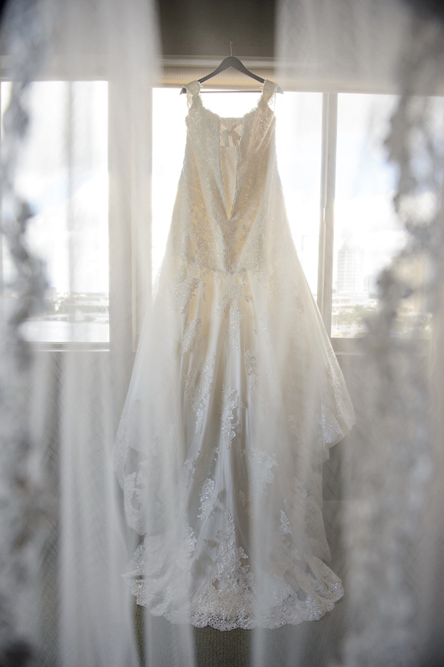 White Lace Wedding Dress