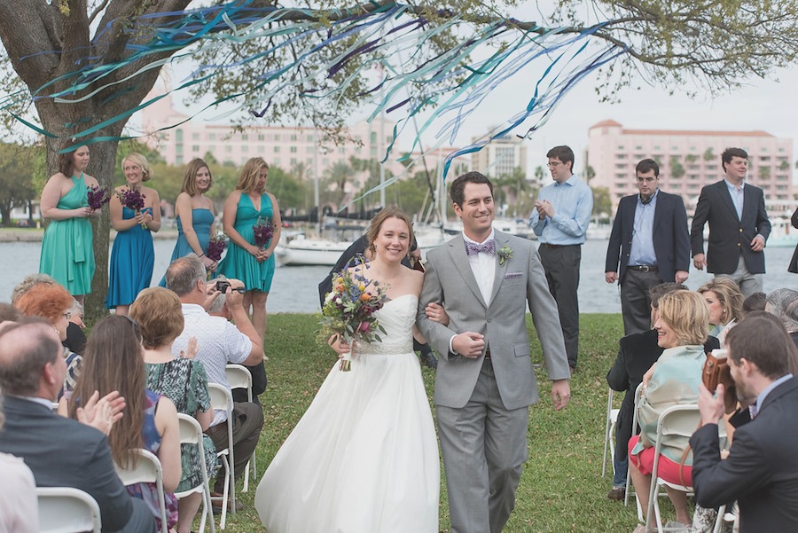 Outdoor, Downtown St. Pete Wedding Ceremony