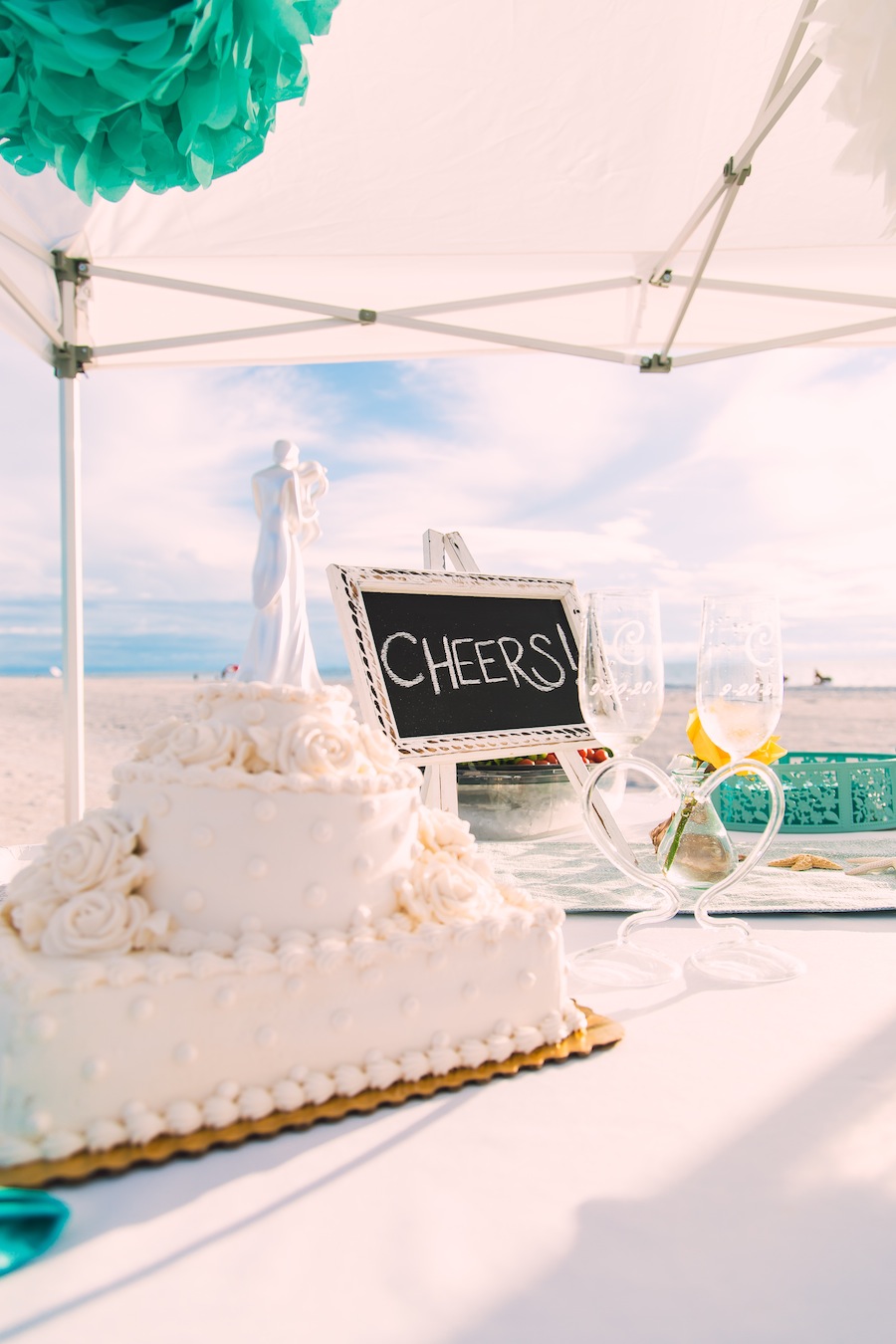 Pass-A-Grille Tented Beach Wedding Reception