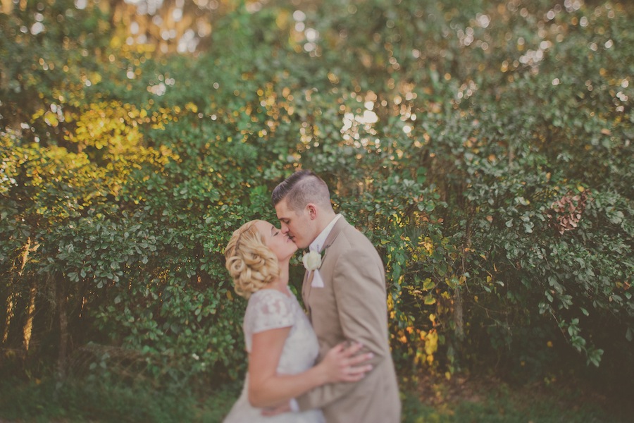 Rustic Bride and Groom Wedding Portrait | Stacy Paul Photography