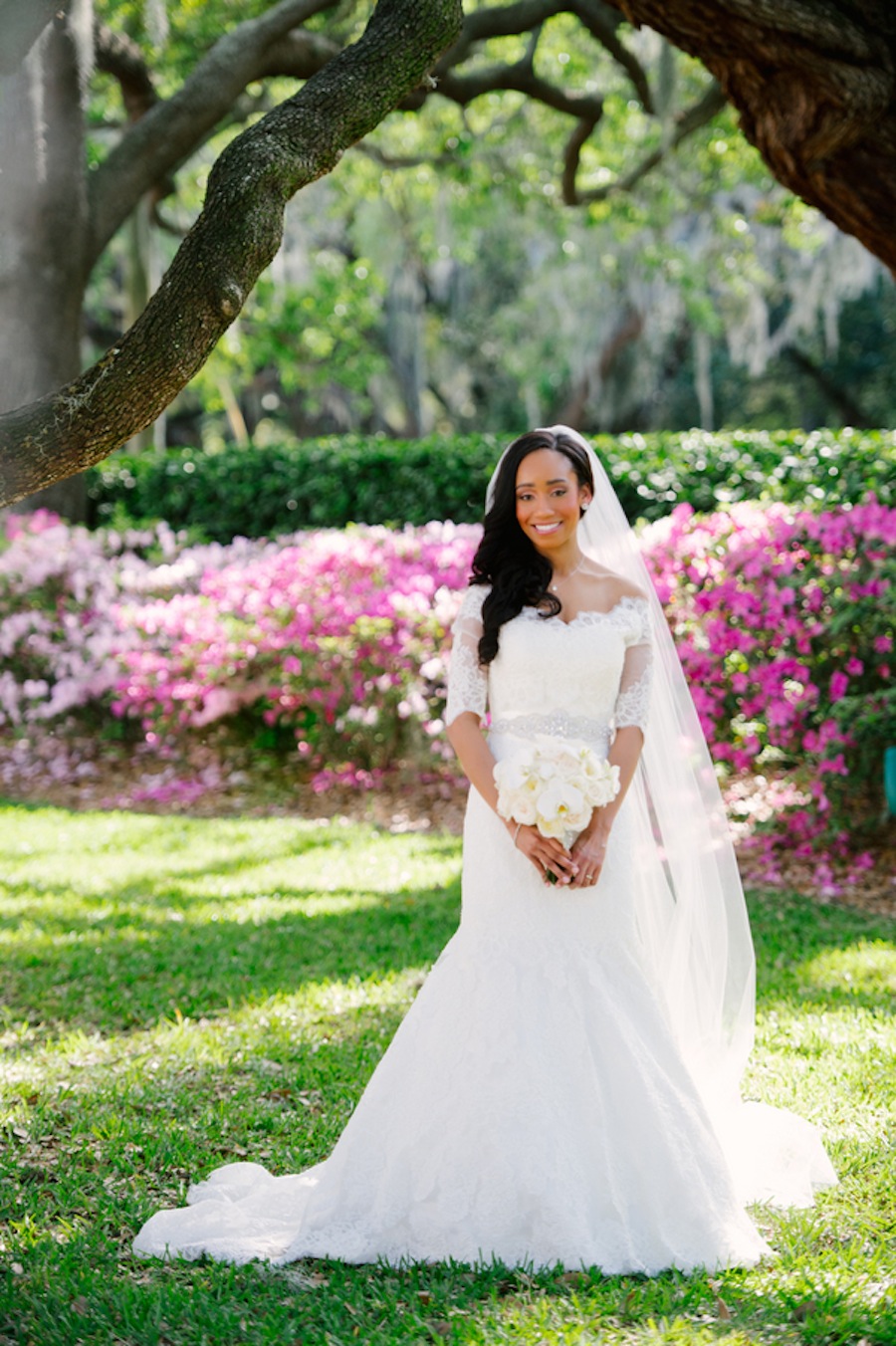 Tampa Bride Wedding Portrait