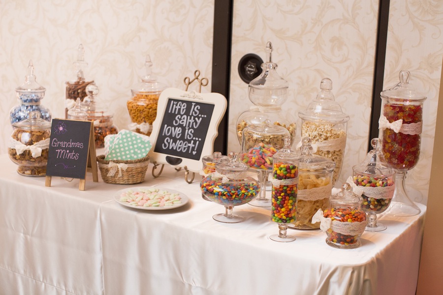 Candy Table Wedding Buffet