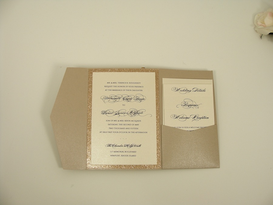 Glitter Papers | Tampa Wedding Invitations & Stationary Invitation Galleria