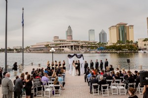 The Westin Harbor Island Wedding Ceremony | Waterfront, Downtown Tampa Wedding Venue