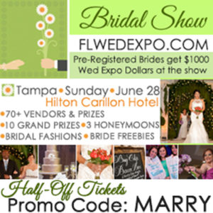 Florida Wedding Expo St. Pete Bridal Show| June 28, 2015