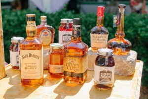 DIY Wedding Whiskey Bar