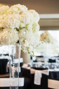 Tall White Wedding Centerpieces | Tampa Wedding Florist Northside Florist