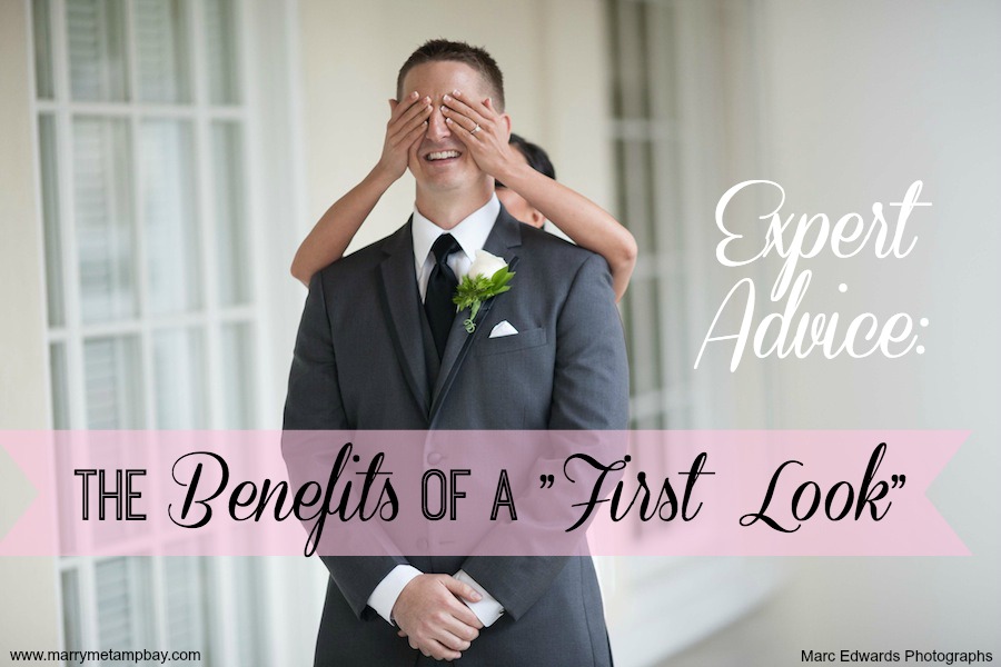 Expert Advice Benefits of a First Look | By Tampa Wedding Photographer Marc Edwards Photographs