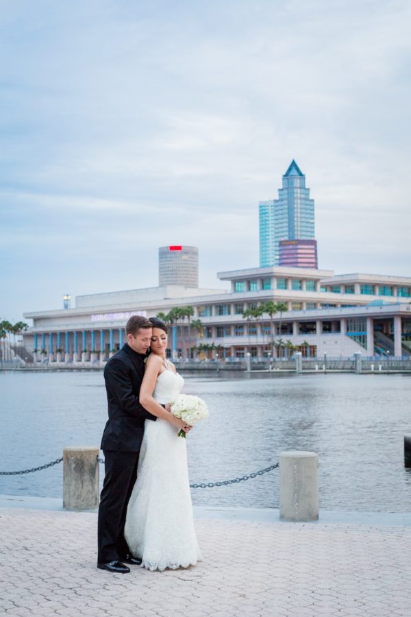 Elegant, Black And White Downtown Tampa Waterfront Wedding - Marry Me ...