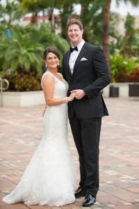 Wedding Bride and Groom Portrait | Tampa Wedding Photographer Andi Diamond Photography