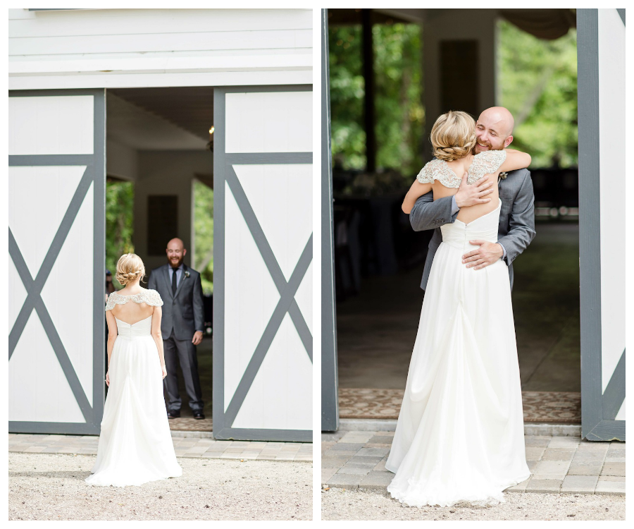 Wedding First Look | Tampa Wedding Photograph Marc Edwards Photographs