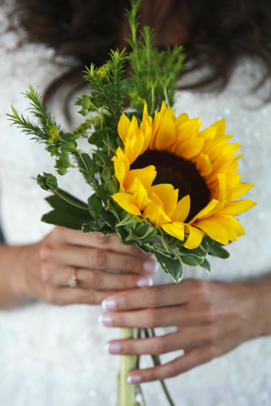Sunflower Wedding Bouquet | Tampa Wedding Florist Andrea Layne Floral Designs