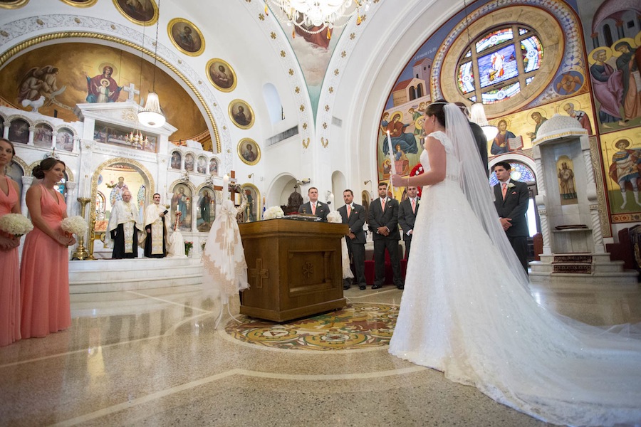 St. Nicholas Greek Orthodox Cathedral Wedding Ceremony Tarpon Springs, Fl | Lisa Otto Photography