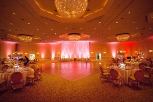 Pink/Coral Wedding Reception | Palm Harbor Innisbrook Resort Ballroom