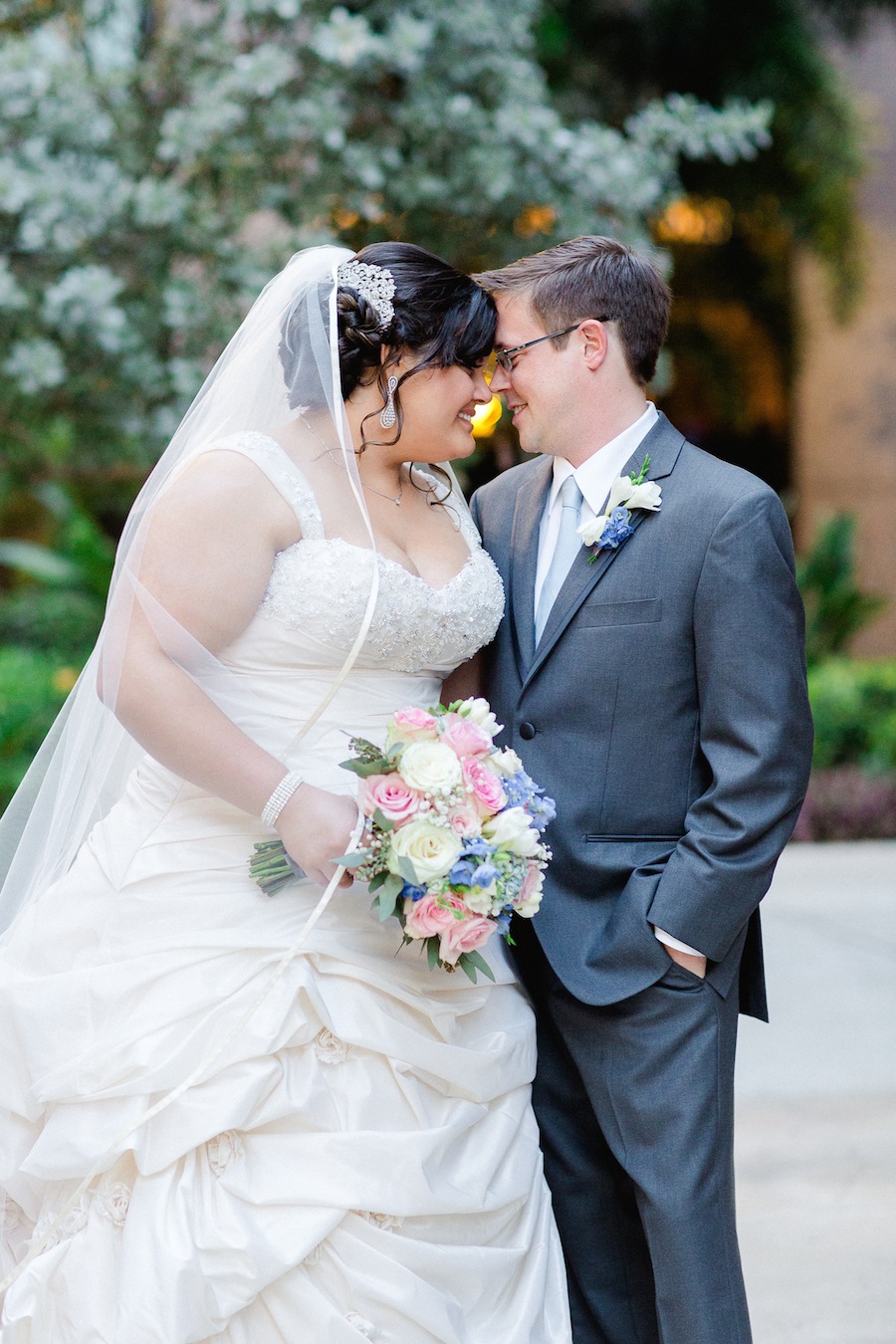 Bride and Groom Wedding Portrait | Tampa Wedding Photographer Ailyn La Torre Photography