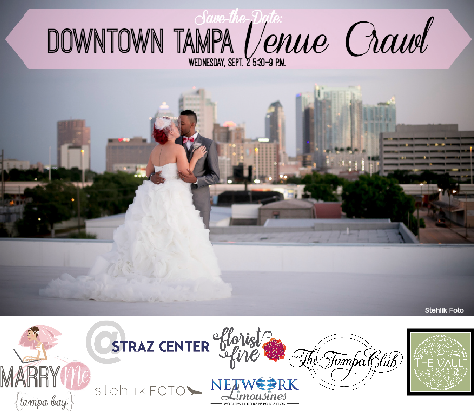 Marry Me Tampa Bay Wedding Networking | Downtown Tampa Venue Crawl