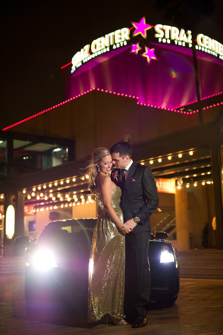 Downtown Tampa Wedding Venue Straz Center | Andi Diamond Photography