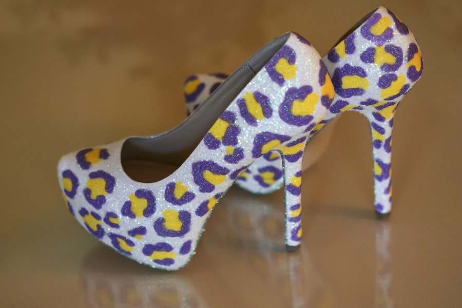 Giraffe Wedding Shoes | Zoo Animal Themed Wedding