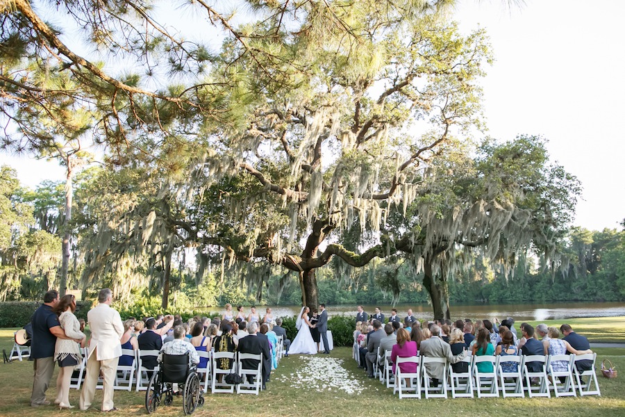 Innisbrook Golf Resort Outdoor Wedding Ceremony | Golf Course Wedding | Carrie Wildes Photography