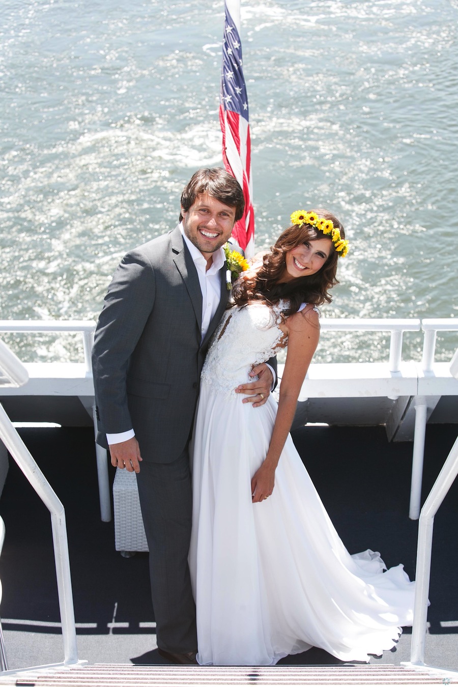 Yacht StarShip Wedding Ceremony Tampa Waterfront Wedding Venue | Carrie Wildes Photography