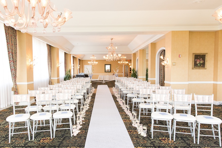 White Centre Club Wedding Ceremony | Tampa Wedding Venue