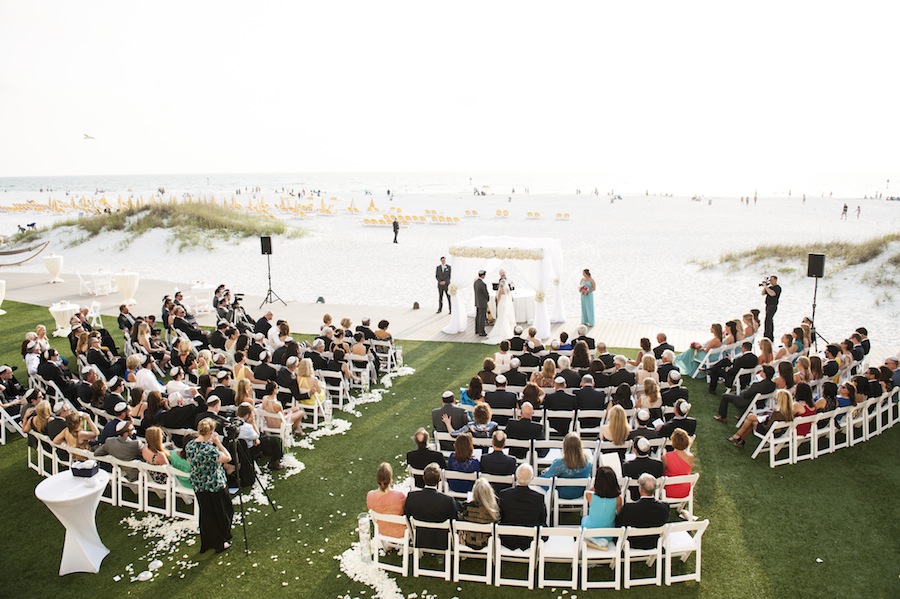 Sandpearl Wedding Ceremony | Clearwater Beach Wedding Ceremony