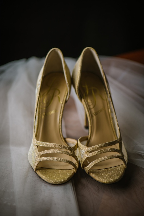 Gold Wedding Shoes