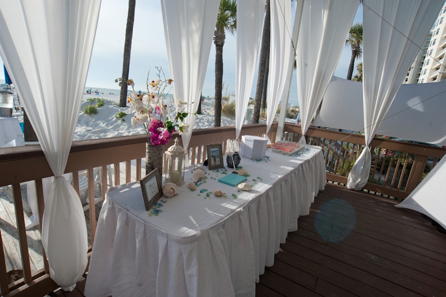 Tented Clearwater Beach Wedding Venue | Hilton Clearwater Beach