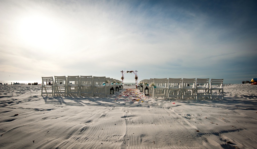 Clearwater Beach Wedding Ceremony | Hilton Clearwater Beach