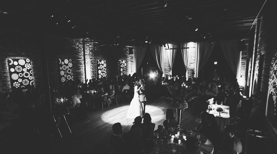 Bride and Father First Dance | Modern Downtown St. Pete Wedding Reception Venue | NOVA 535