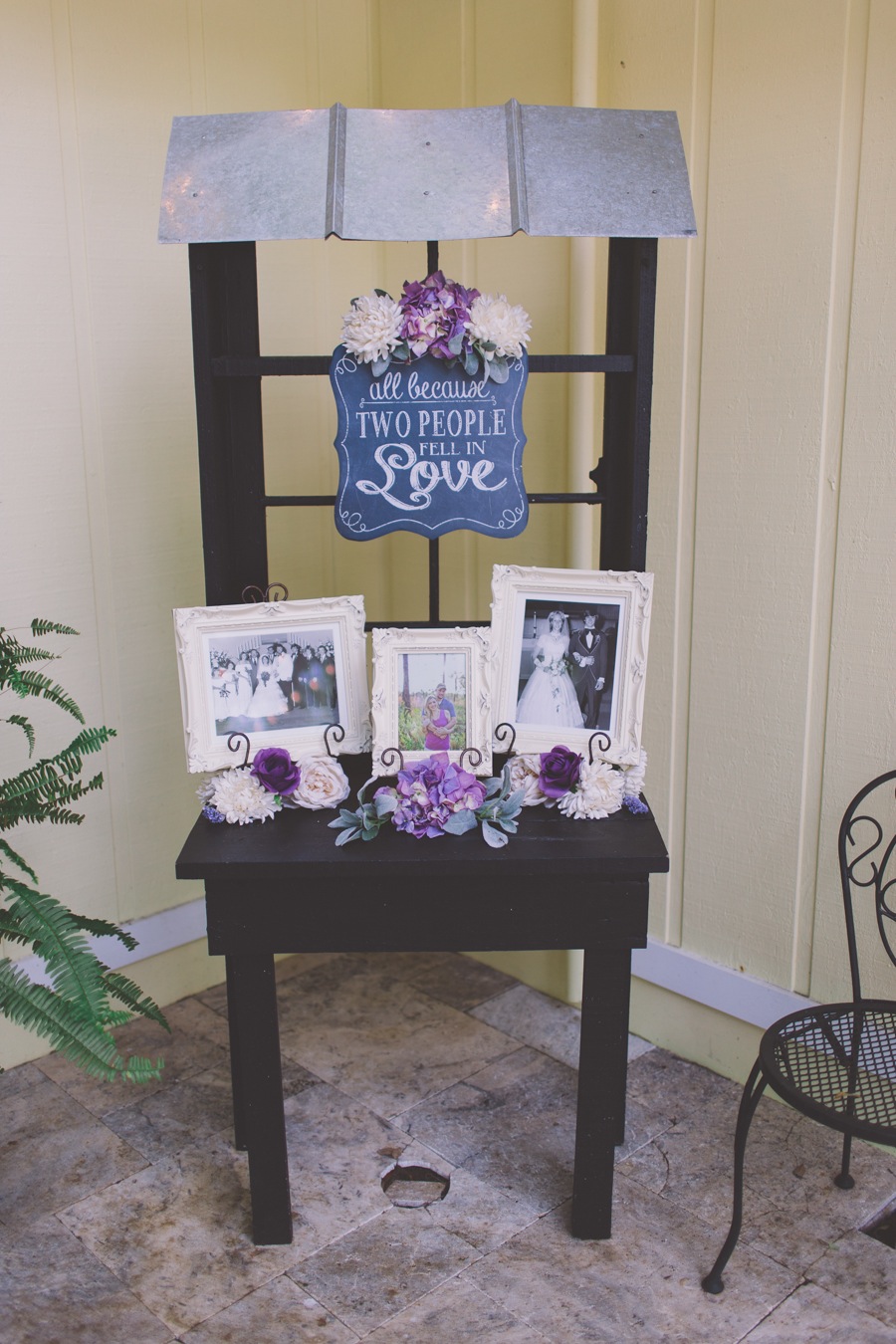 Wedding Photo Memory Table